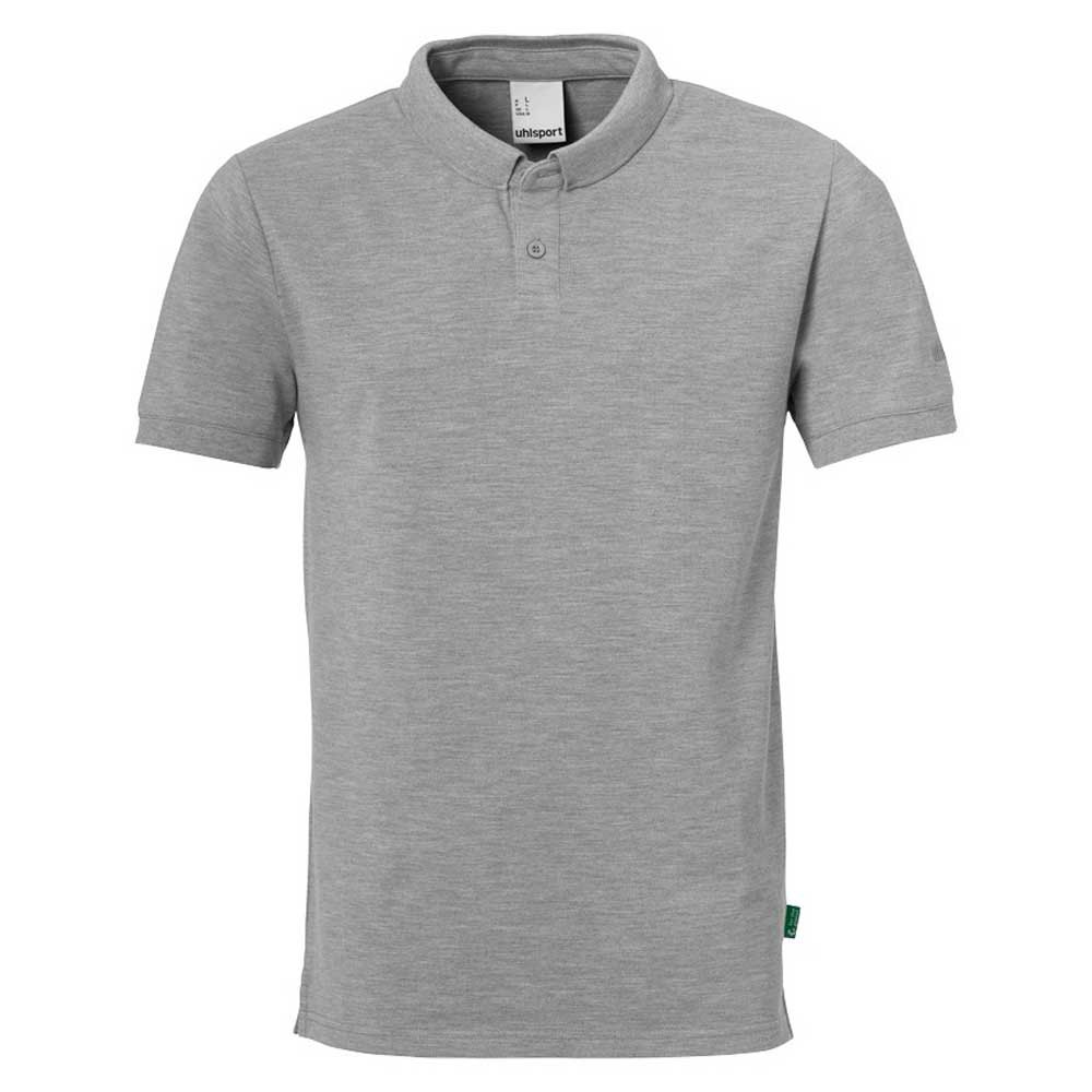 Uhlsport Essential Prime Short Sleeve Polo Grau XL Mann von Uhlsport