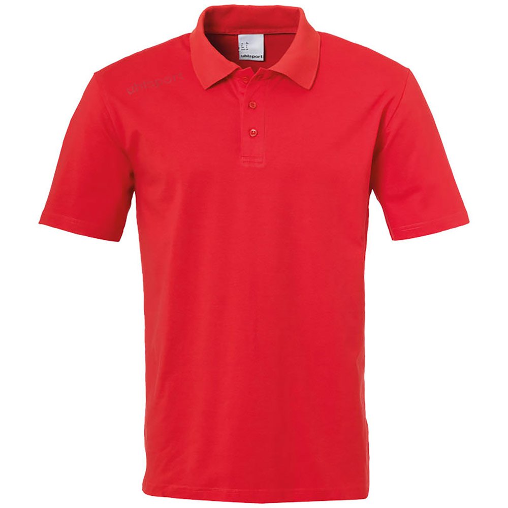 Uhlsport Essential Short Sleeve Polo Rot 9-10 Years Junge von Uhlsport