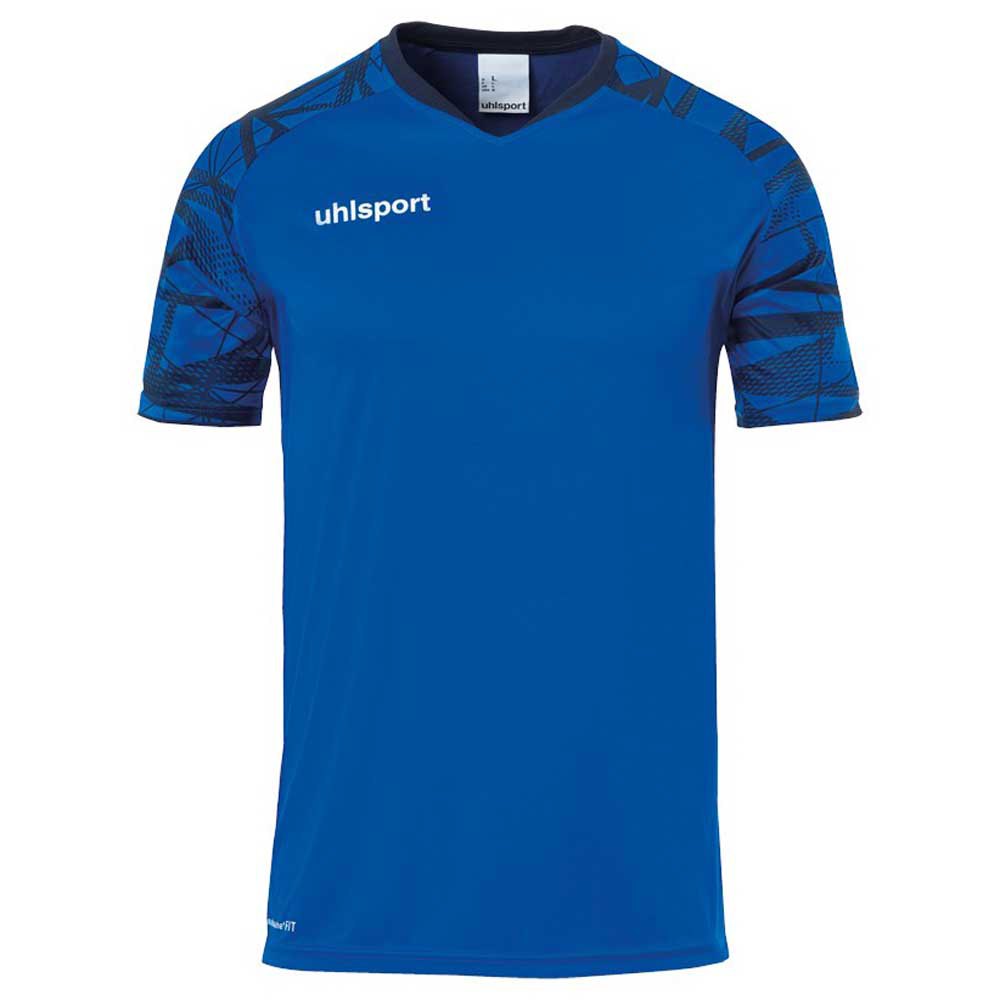 Uhlsport Goal 25 Short Sleeve T-shirt Blau 3XL Mann von Uhlsport