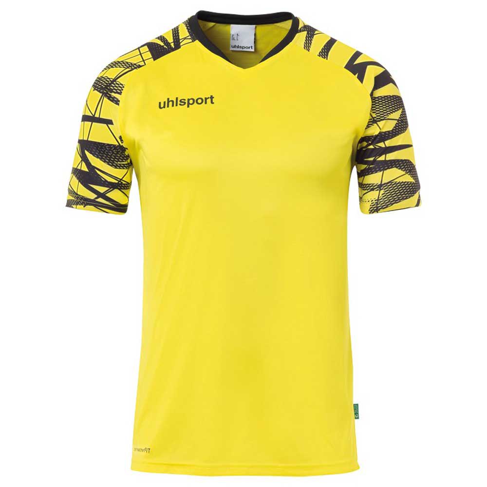 Uhlsport Goal 25 Short Sleeve T-shirt Gelb 140 cm Mann von Uhlsport