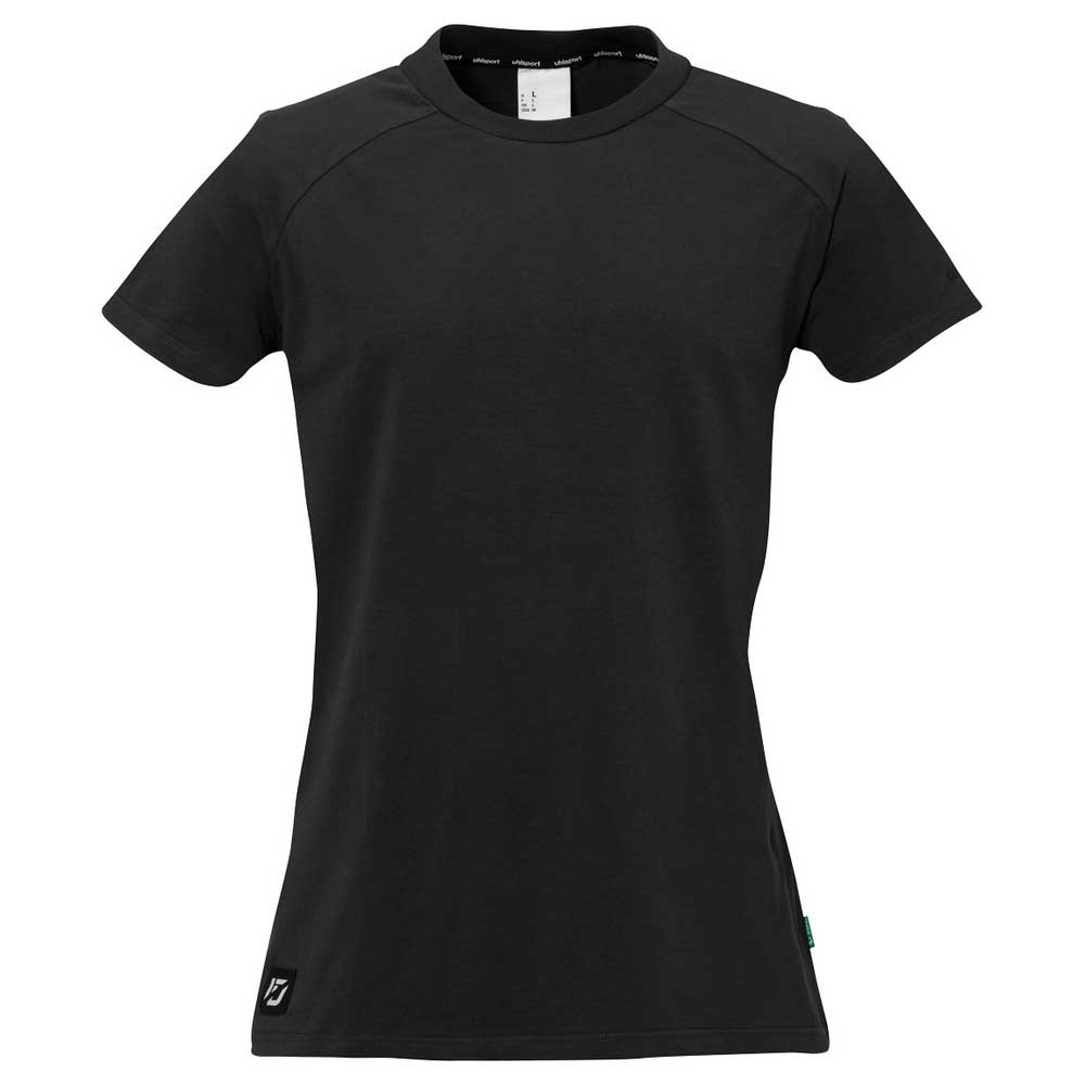 Uhlsport Id Short Sleeve T-shirt Schwarz M Frau von Uhlsport