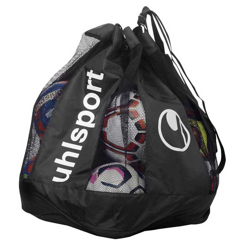 Uhlsport Logo Ball Bag Schwarz,Grau Up To 12 Balls von Uhlsport