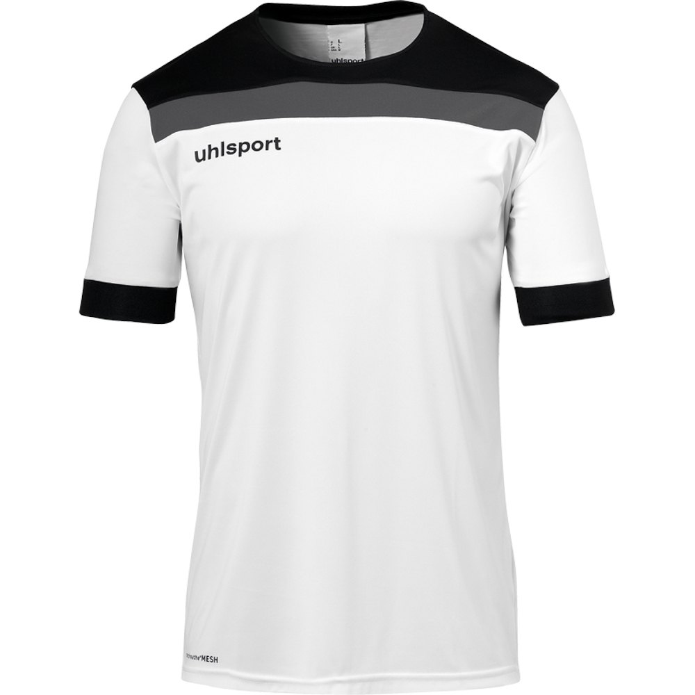 Uhlsport Offense 23 Short Sleeve T-shirt Weiß,Schwarz 13-14 Years Junge von Uhlsport