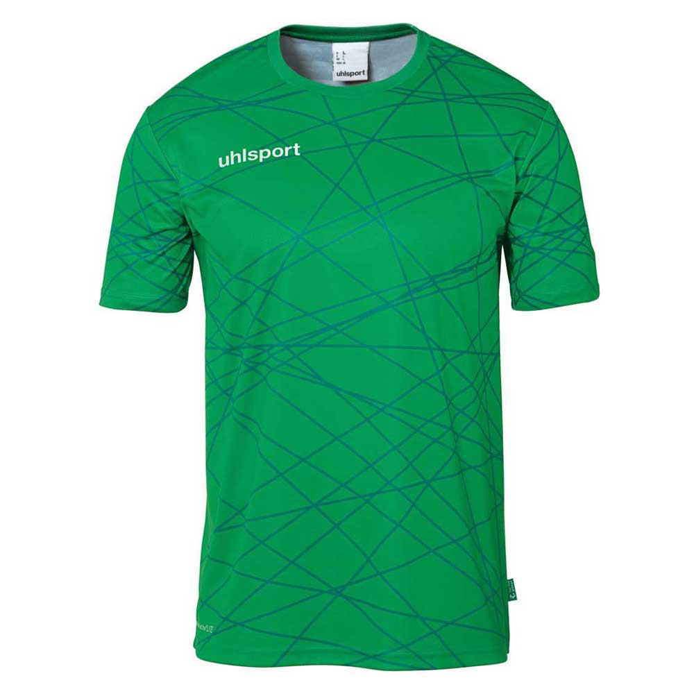 Uhlsport Prediction Short Sleeve T-shirt Grün 6-7 Years Junge von Uhlsport