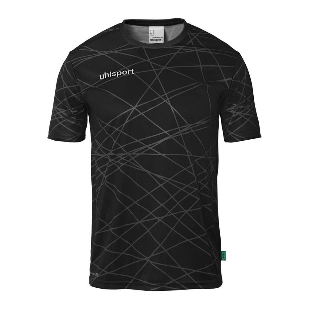 Uhlsport Prediction Short Sleeve T-shirt Schwarz S Mann von Uhlsport