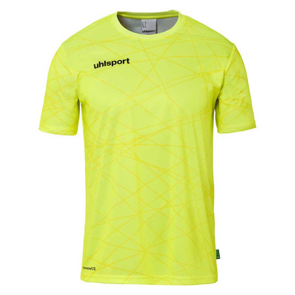 Uhlsport Prediction Short Sleeve T-shirt Gelb XL Mann von Uhlsport