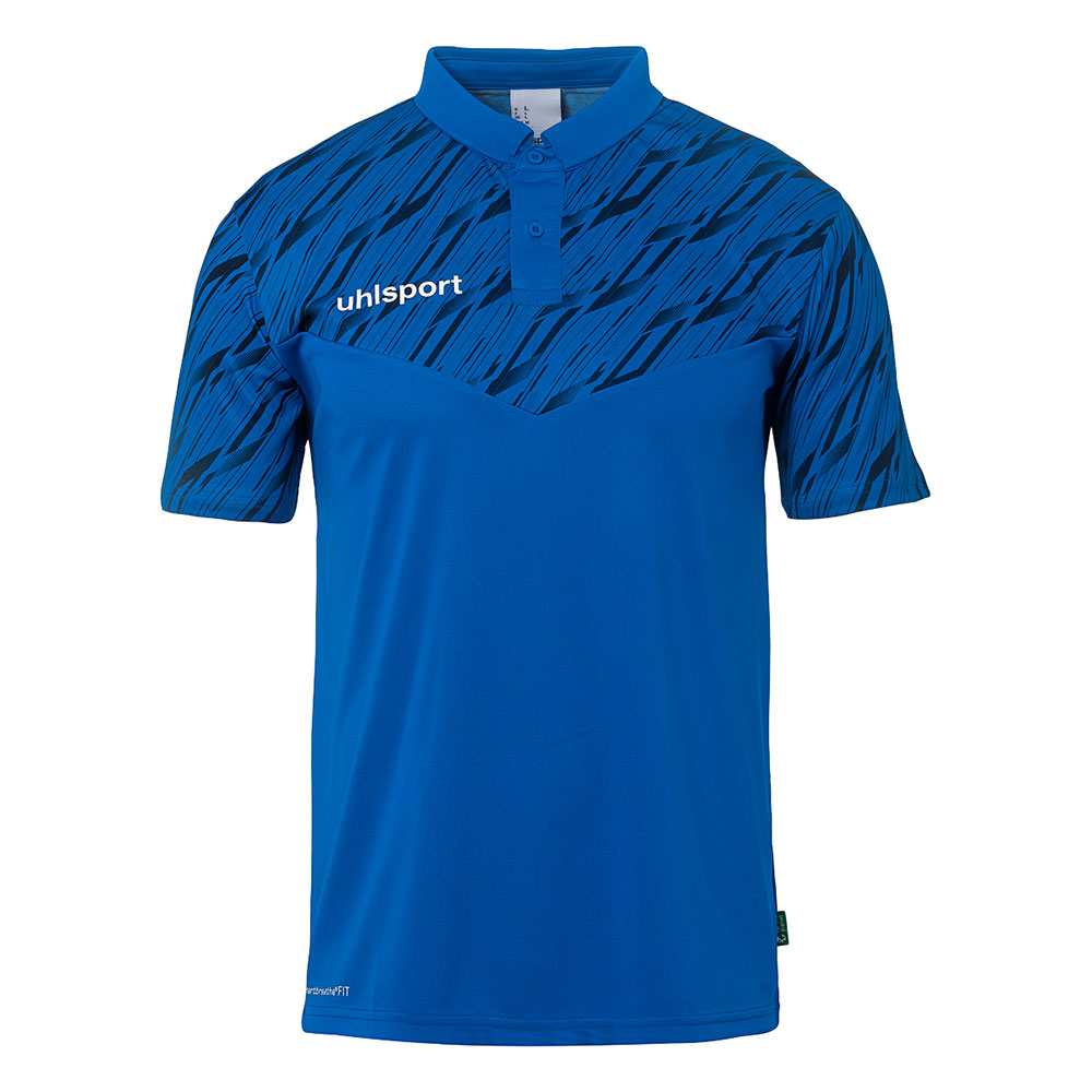 Uhlsport Progressive 28 Short Sleeve Polo Blau S Mann von Uhlsport