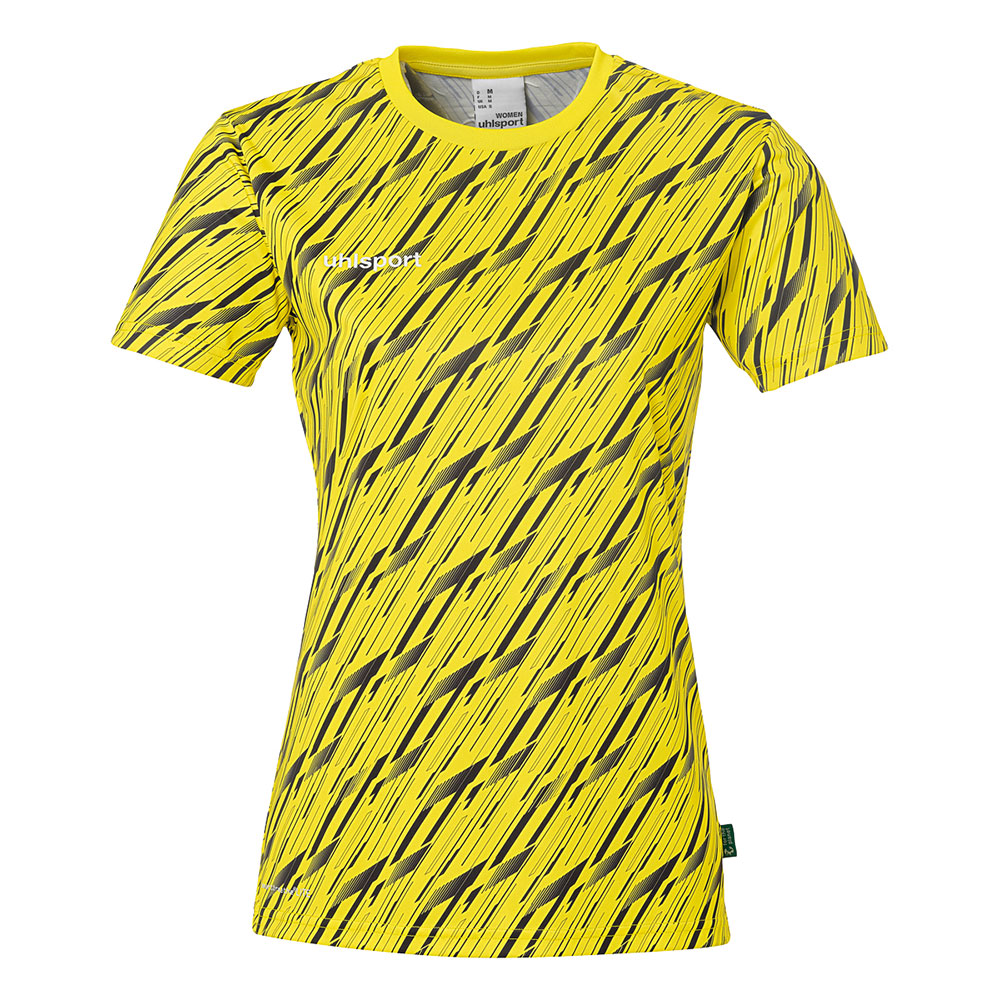 Uhlsport Progressive 28 Short Sleeve T-shirt Gelb L Frau Uhlsport Progressive 28 Short Sleeve T-shirt Gelb L Frau von Uhlsport
