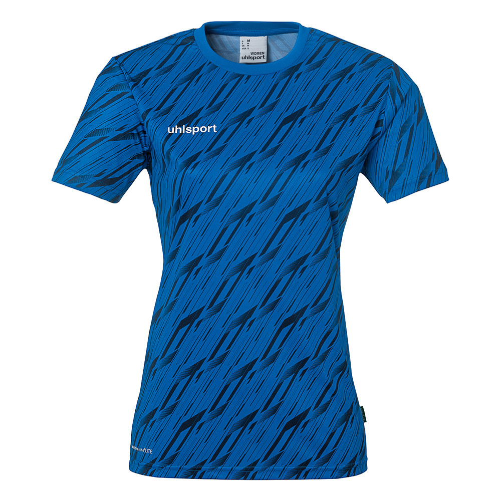 Uhlsport Progressive 28 Short Sleeve T-shirt Blau M Frau Uhlsport Progressive 28 Short Sleeve T-shirt Blau M Frau von Uhlsport