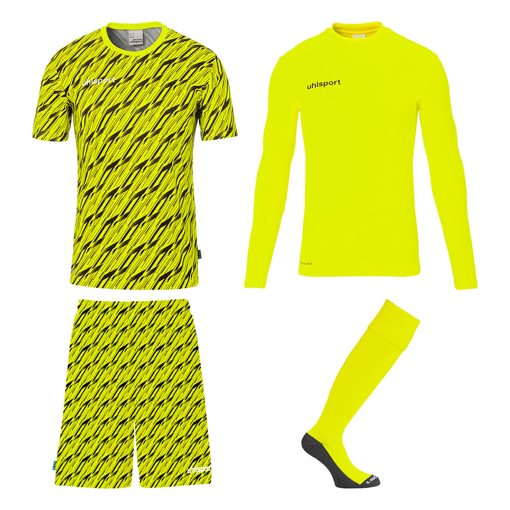 Uhlsport Progressive Bundle Goalkeeper Set  3XL Mann von Uhlsport