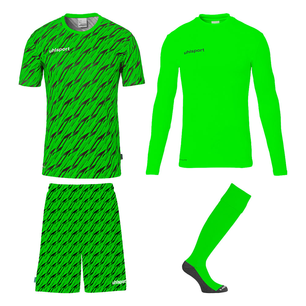 Uhlsport Progressive Bundle Set Grün 8-9 Years Uhlsport Progressive Bundle Set Grün 8-9 Years von Uhlsport