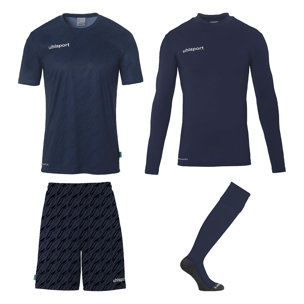 Uhlsport Progressive Bundle Goalkeeper Set Blau L Mann Uhlsport Progressive Bundle Goalkeeper Set Blau L Mann von Uhlsport