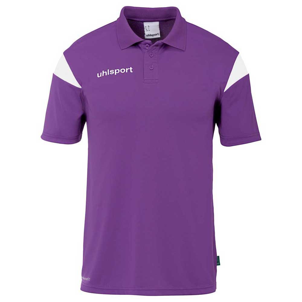 Uhlsport Squad 27 Short Sleeve Polo Lila 13-14 Years Junge von Uhlsport