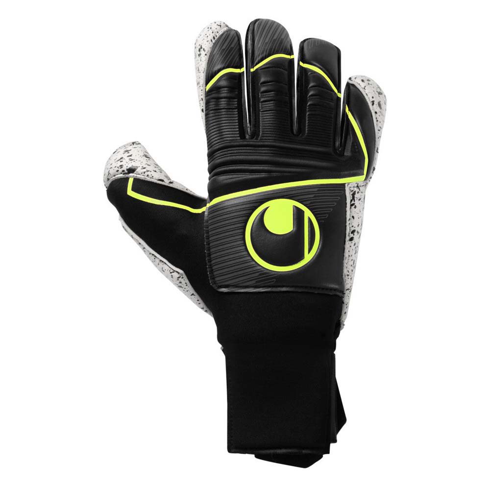 Uhlsport Supergrip+ Flex Frame Carbon Goalkeeper Gloves Schwarz 9 1/2 von Uhlsport