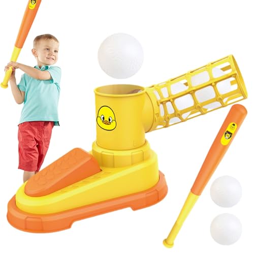 Uhngw Baseball-Maschine, Schlagmaschine Baseball - Automatische Baseballmaschine,Sport-Pitching-Maschine für Kinder, Indoor-Baseball-Pitching-Maschine, Outdoor-Baseball-Wurfmaschine Uhngw Baseball-Maschine, Schlagmaschine Baseball - Automatische Baseballmaschine,Sport-Pitching-Maschine für Kinder, Indoor-Baseball-Pitching-Maschine, Outdoor-Baseball-Wurfmaschine von Uhngw