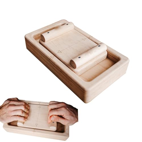 Uhngw Fingergriff-Krafttrainer, Fingertrainer, Handübungen Fingergreifer aus Holz, Fingergreifer, Finger- und Handgelenktrainer, Handgriffverstärker für Zuhause, Fitnessstudio, Klettern, Sportler, von Uhngw