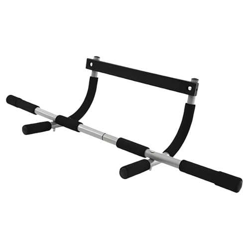 Uhngw Türrahmen Klimmzugstange | Oberkörper Fitness Workout Bar | Hängende Stange für Home Gym, Fitness Klimmzug Rahmen für Krafttraining von Uhngw