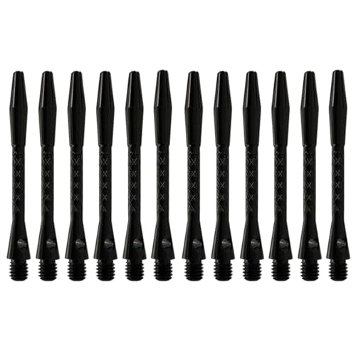 Uitndvyte 12Pcs Schaft Metall Darts Standard Stange Sets Spiel Schaft Zubehör Aluminium Legierung Schaft Liefert von Uitndvyte