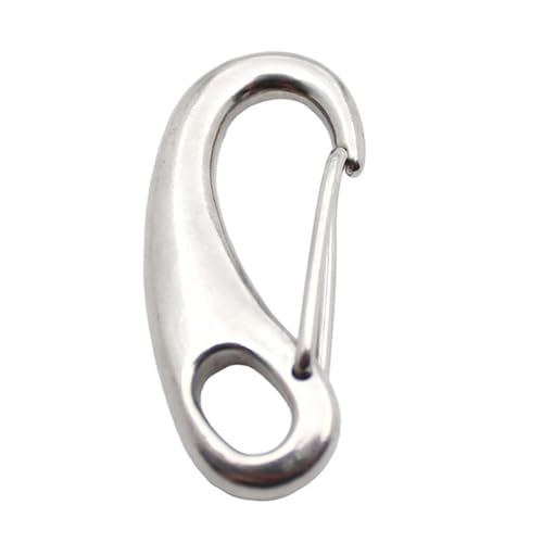 Uitndvyte 5 Stücke Edelstahl Eier Form Frühling Karabinerhaken Gürtel Karabiner Schnellverschluss Fastner Haken Für Outdoor Wandern Camping von Uitndvyte