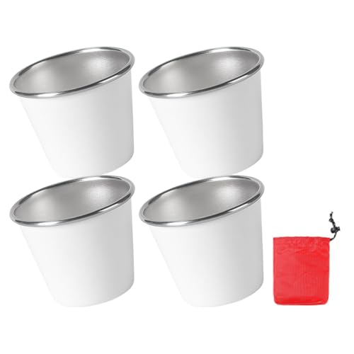 Uitndvyte Praktisches Reisebecher-Set, bunte Kaffeetasse, Outdoor-Trinkbecher für Camping und Veranstaltungen im Freien von Uitndvyte