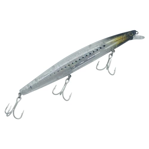 Uitndvyte Schwimmende harte Köder, 32 g, Crankbaits, Forelle, Zander, 16 cm, Swimbait Elritze, Angelköder für Salzwasserangeln von Uitndvyte