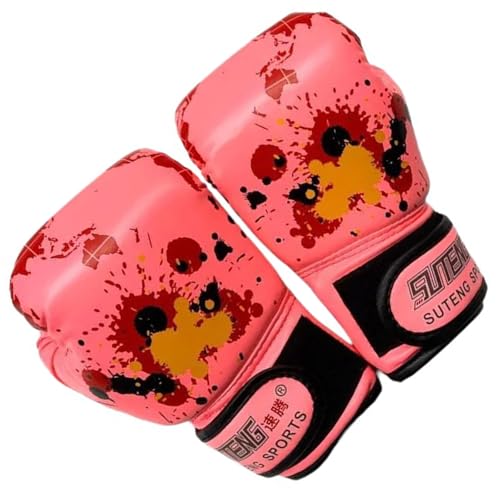 Kinder Boxhandschuhe Kinder Kickboxen Boxhandschuhe Bequeme Verstellbare Kampfhandschuhe Training Sparringhandschuhe von Ukbzxcmws