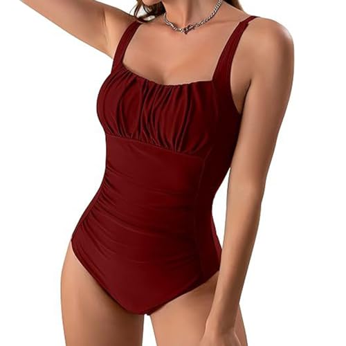 Ukbzxcmws Damen Einteiler Badeanzüge Highs Cut Badeanzug Monokini Badebekleidung von Ukbzxcmws