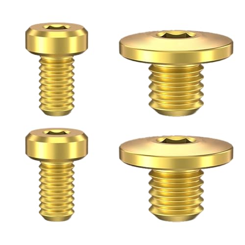Ukbzxcmws Titanlegierung Integrale Ölzylinderdeckelschrauben Fahrräder Bremshebel Schraube Hydraulische Bremse Fahrräder Hydraulische Bremsschrauben von Ukbzxcmws