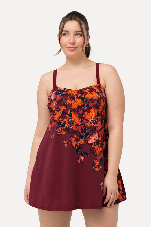 Ulla Popken Badeanzug Badekleid Blüten Softcups Träger verstellbar Ulla Popken Badeanzug Badekleid Blüten Softcups Träger verstellbar von Ulla Popken