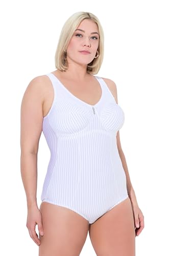 Ulla Popken Damen große Größen Übergrößen Plus Size Shaping-Body, Nadelstreifen, ohne BH tragbar, D & 95 Ulla Popken Damen große Größen Übergrößen Plus Size Shaping-Body, Nadelstreifen, ohne BH tragbar, D & 95 von Ulla Popken