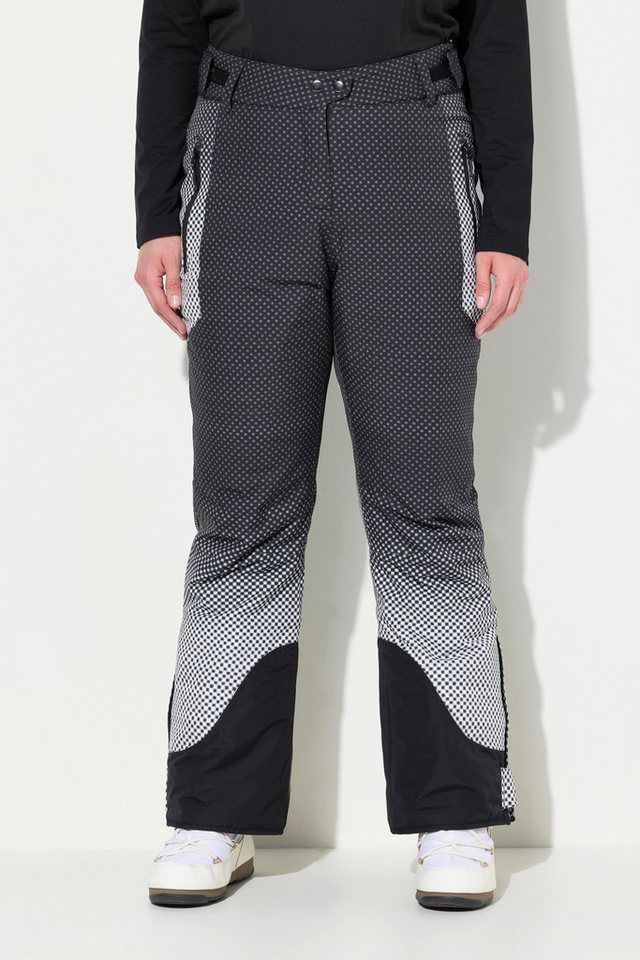 Ulla Popken Funktionshose Skihose wasserdicht Punkte Klettriegel Schneefang Ulla Popken Funktionshose Skihose wasserdicht Punkte Klettriegel Schneefang von Ulla Popken