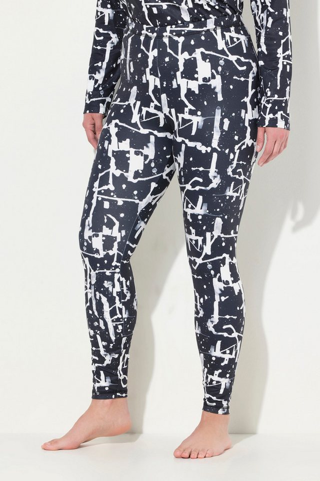 Ulla Popken Leggings Funktionsleggings bedruckt schnelltrocknend Ulla Popken Leggings Funktionsleggings bedruckt schnelltrocknend von Ulla Popken