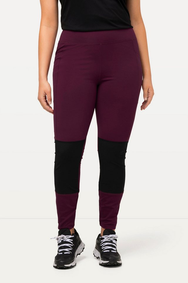 Ulla Popken Leggings Wander-Leggings Zipptasche High Waist Elastikbund Ulla Popken Leggings Wander-Leggings Zipptasche High Waist Elastikbund von Ulla Popken