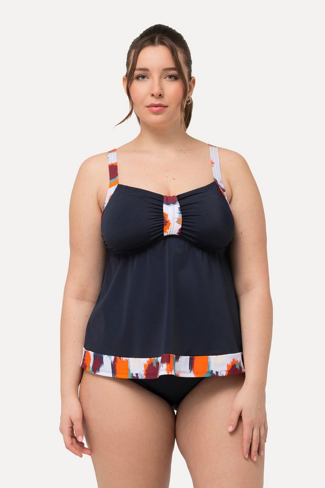 Ulla Popken Tankini Tankini Fleckenmuster Softcups Träger verstellbar Ulla Popken Tankini Tankini Fleckenmuster Softcups Träger verstellbar von Ulla Popken