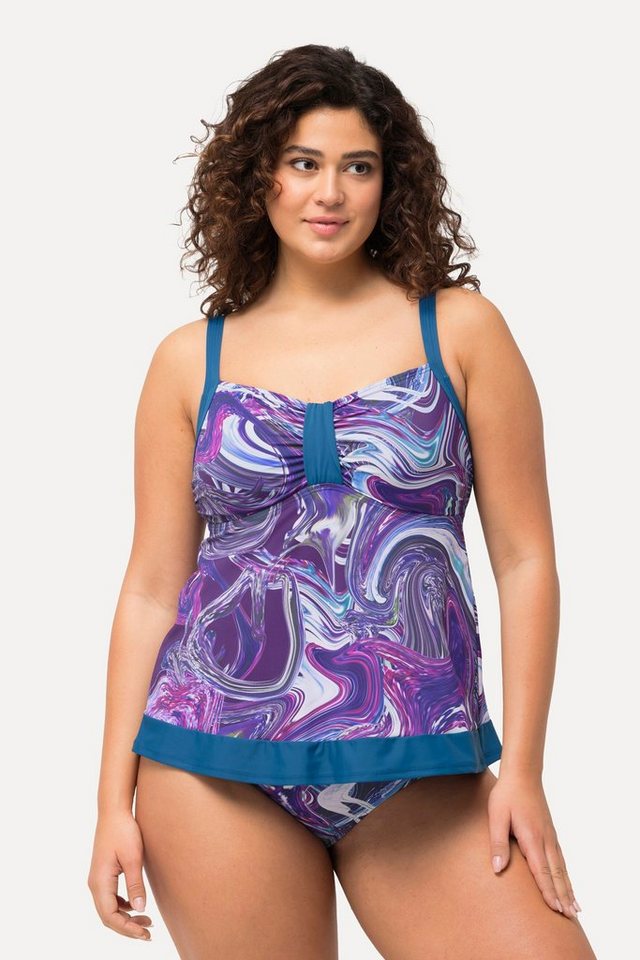 Ulla Popken Tankini Tankini Marmormuster Softcups Ulla Popken Tankini Tankini Marmormuster Softcups von Ulla Popken