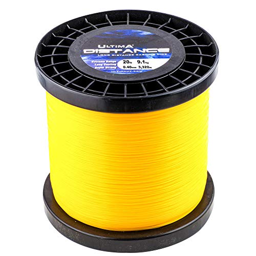 ULTIMA Distance Meeresangelschnur, Feuerorange, 0.40mm-20.0lb/9.1kg ULTIMA Distance Meeresangelschnur, Feuerorange, 0.40mm-20.0lb/9.1kg von Ultima