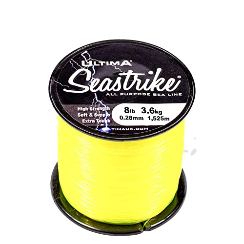 ULTIMA Unisex-Adult Seastrike Sterk Angelschnur-115gr Spule, Neongelb, 0.28mm-8.0lb/3.6kg ULTIMA Unisex-Adult Seastrike Sterk Angelschnur-115gr Spule, Neongelb, 0.28mm-8.0lb/3.6kg von Ultima