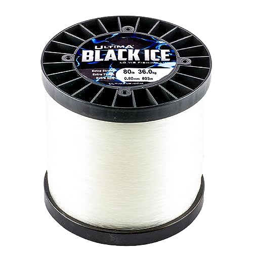 Ultima Black Ice Meeresangelschnur, Kristallklar, 100 Ultima Black Ice Meeresangelschnur, Kristallklar, 100 von Ultima
