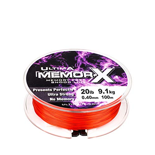 Ultima MemorX Meeresangelschnur, Fluo Rot, 20 von Ultima