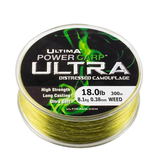 Ultima Power Carp Ultra Line, Weed, One Size Ultima Power Carp Ultra Line, Weed, One Size von Ultima