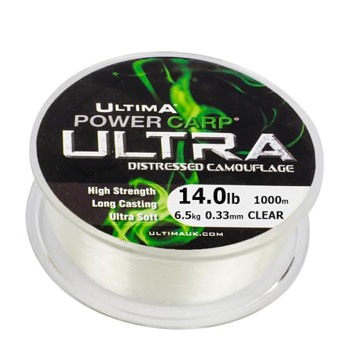 Ultima Power Ultra Carp Fishing Line, Crystal, 14 Ultima Power Ultra Carp Fishing Line, Crystal, 14 von Ultima