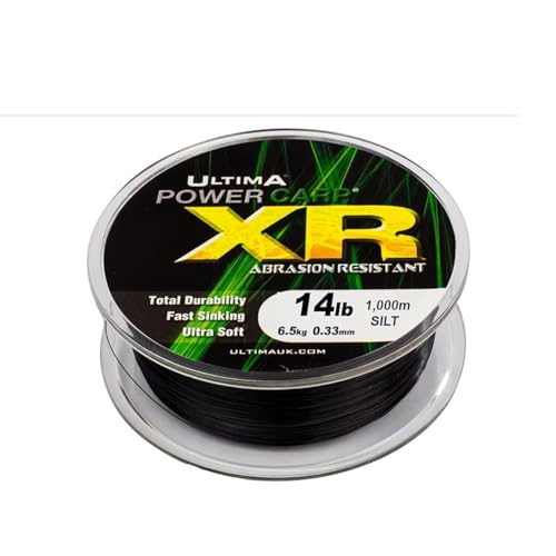 Ultima Power Carp XR Karpfen-Hauptlinie, Mud/Silt, 14lb Ultima Power Carp XR Karpfen-Hauptlinie, Mud/Silt, 14lb von Ultima