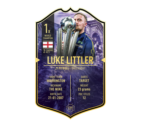 Ultimate Darts Card - Luke Littler World Champion Ultimate Darts Card - Luke Littler World Champion von Ultimate Dart Cards