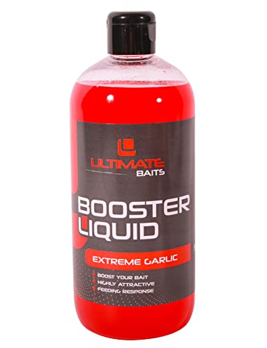 Ultimate Baits Booster Liquid 500ml - Extreme Garlic | Boilie Liquid Ultimate Baits Booster Liquid 500ml - Extreme Garlic | Boilie Liquid von Ultimate