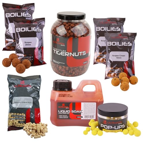 Ultimate Baits Carp Tigernuts/Boilies Weekend Pack | Boilies Ultimate Baits Carp Tigernuts/Boilies Weekend Pack | Boilies von Ultimate