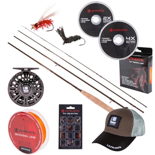 Ultimate Drifter Fly Combo Fliegenfischer-Set | Fliegenfischset Ultimate Drifter Fly Combo Fliegenfischer-Set | Fliegenfischset von Ultimate