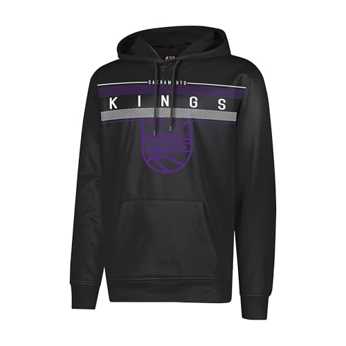 NBA Herren Fleece Hoodie Pullover Sweatshirt Poly Midtown, Herren, Midtown Hoodie,GHM1461F-SK-Large, schwarz, Large NBA Herren Fleece Hoodie Pullover Sweatshirt Poly Midtown, Herren, Midtown Hoodie,GHM1461F-SK-Large, schwarz, Large von Ultra Game