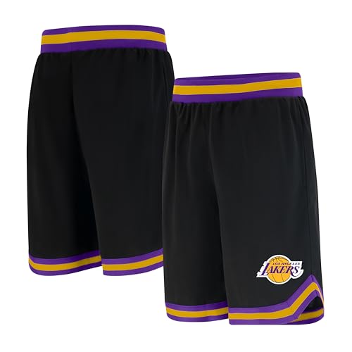 Ultra Game NBA Herren Active Knit Basketball Trainingsshorts Woven Team Logo Poly Mesh Shorts, Schwarz, Medium Ultra Game NBA Herren Active Knit Basketball Trainingsshorts Woven Team Logo Poly Mesh Shorts, Schwarz, Medium von Ultra Game