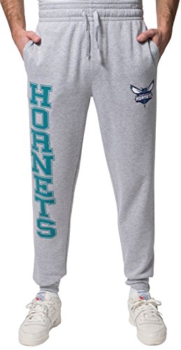 Ultra Game Herren Team Jogger Pants Active Basic Soft Terry Sweatpants, Meliert, grau, Large von Ultra Game