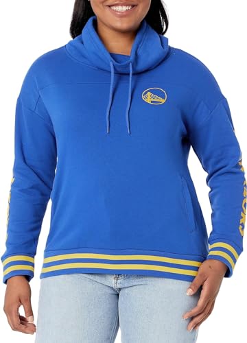 Ultra Game NBA Golden State Warriors Damen-Fleecepullover mit Reißverschluss, Team-Farbe, Größe S Ultra Game NBA Golden State Warriors Damen-Fleecepullover mit Reißverschluss, Team-Farbe, Größe S von Ultra Game